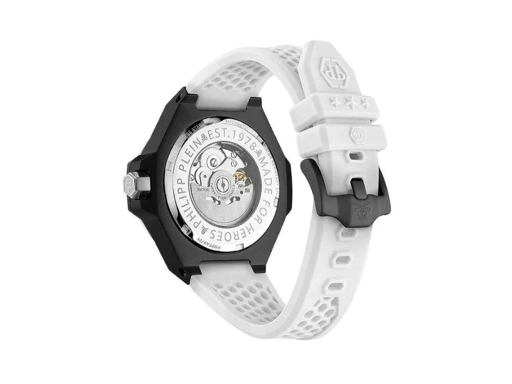 Philipp Plein Skeleton Royal Automatic Watch, PVD, Black, 46 mm, PWPFA0724