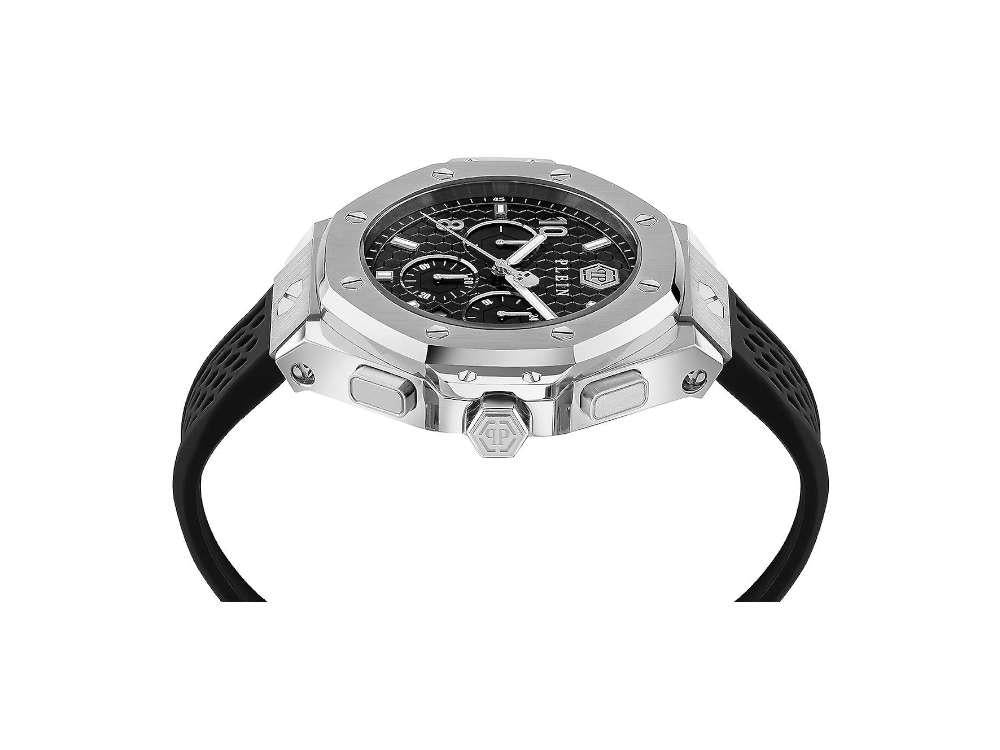 Philipp Plein Chrono Royal Quartz Watch, Black, 46 mm, PWPRA0124