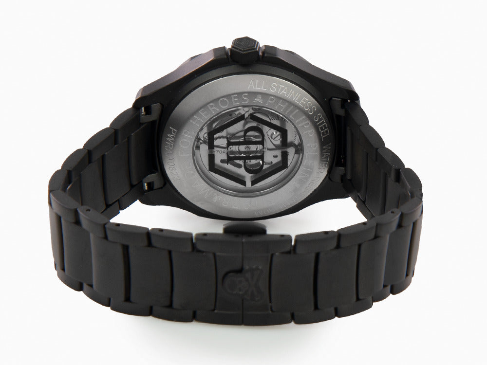 Philipp Plein Plein Philipp 42 mm Automatic Watch, PVD, Black, PWRAA0823