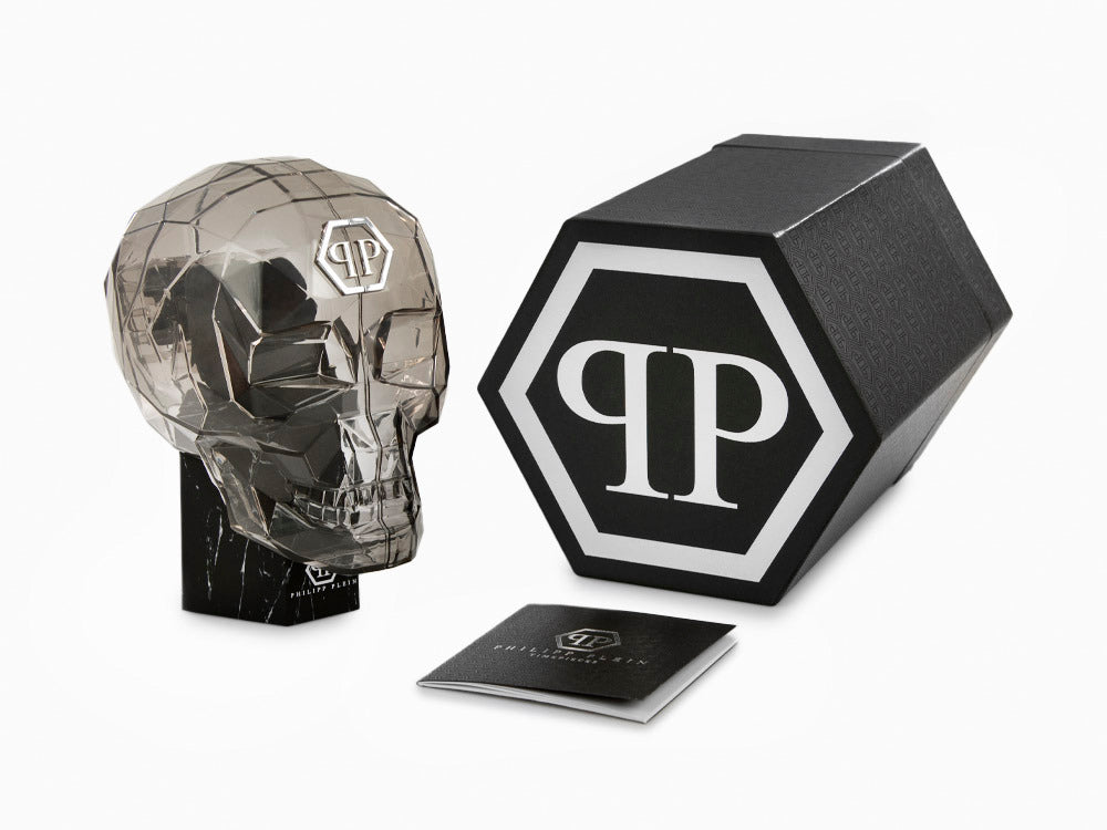 Philipp Plein The Skull Synthetic Quartz Watch, Black, 44mm, PWWAA0423