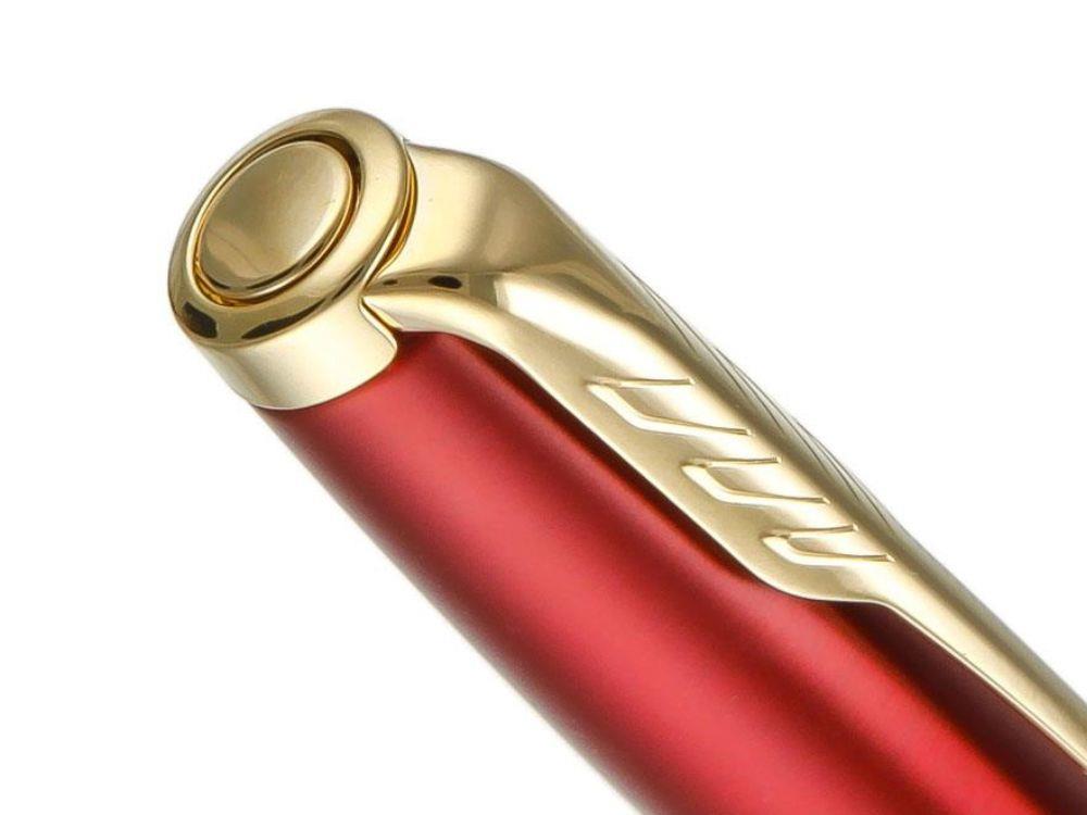 Parker Sonnet Ballpoint Pen, Lacquer, Gold Trim, Red, 1931476