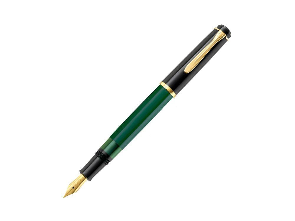 Pelikan Classic M251 Fountain Pen, Green/Black, Gold plated, 814713