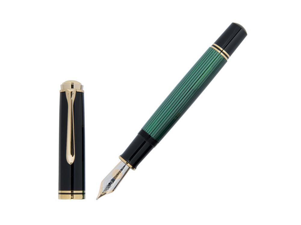 Pelikan Fountain Pen Souverän M1000 - Black & Green, 987594