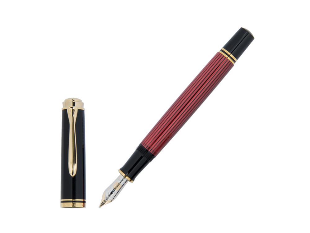 Pelikan Fountain Pen Souverän M400 - Black & Red, 904920