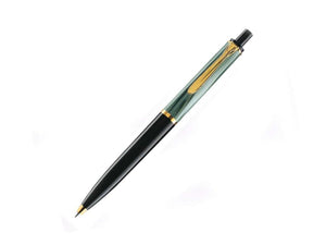 Pelikan K200 Ballpoint pen, Green Marble, Gold trim, 996694