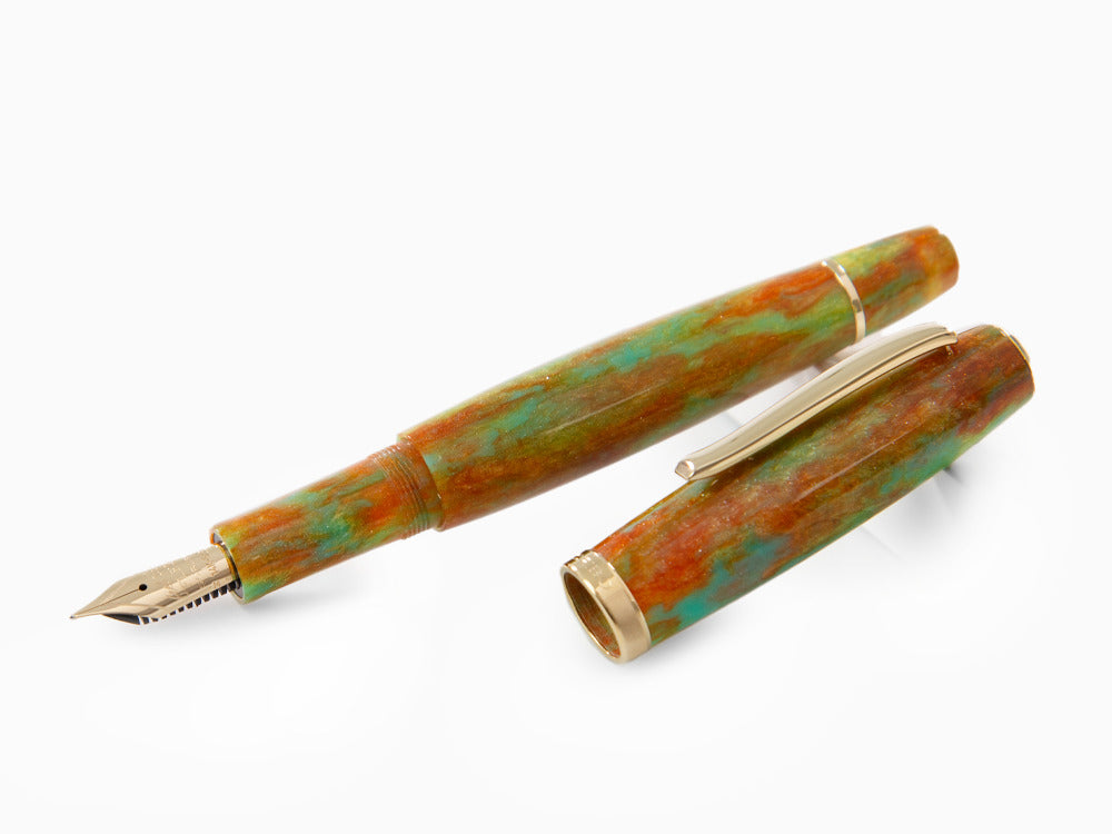 Scribo La Dotta Valverde Fountain Pen, 14K, Limited Ed, DOTFP10YG1403