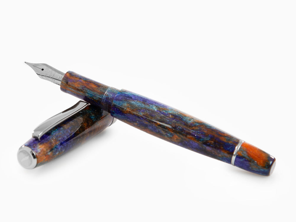 Scribo La Dotta Al Zigant Fountain Pen, 18K, Limited Ed, DOTFP11RT1803