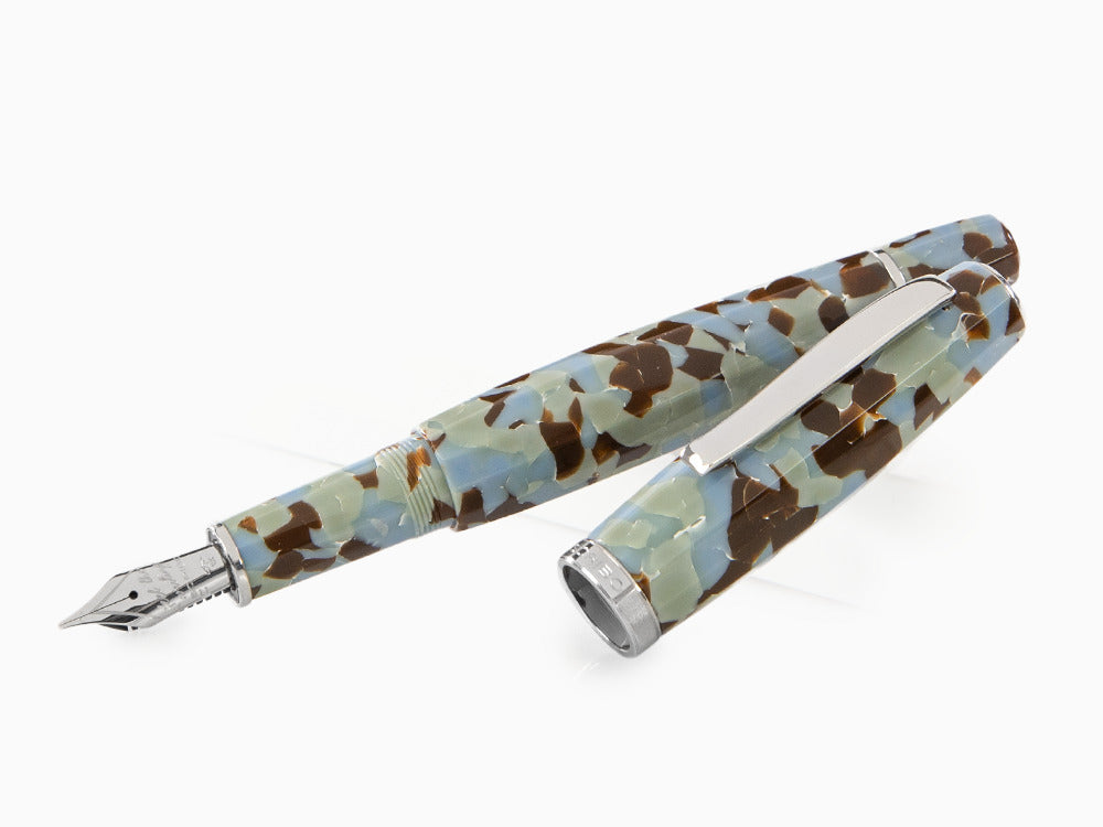 Scribo Feel Graniglia Fountain Pen, 18K Limited Edition, FEEFP25PL1803