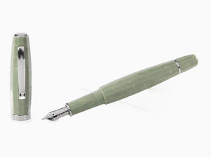 Scribo Feel Verde Antico Fountain Pen, 18K, Limited Ed, FEEFP26PL1803