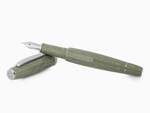 Scribo Feel Verde Antico Fountain Pen, 18K, Limited Ed, FEEFP26PL1803