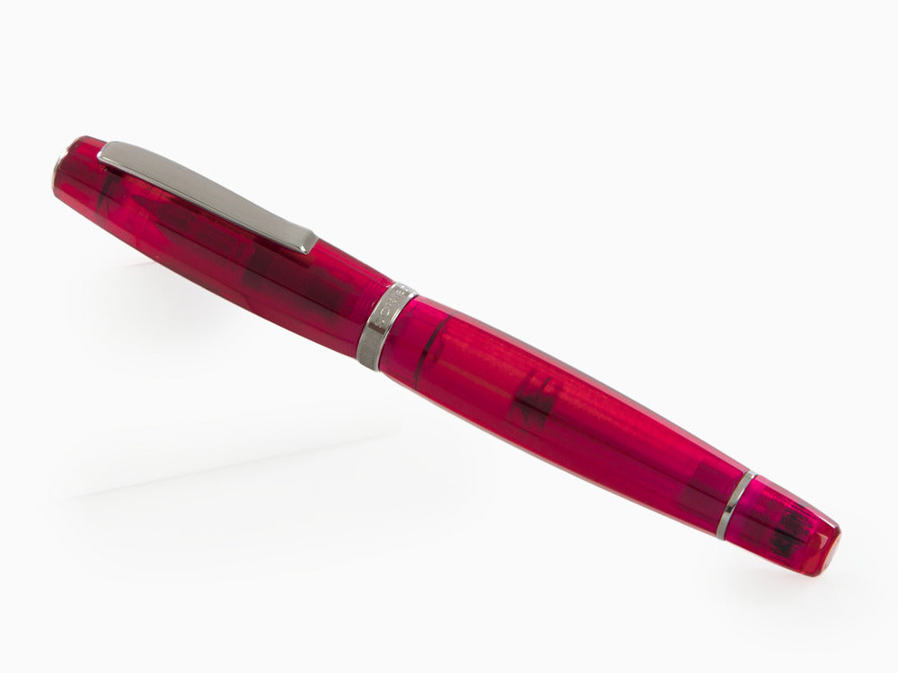 Scribo Feel Ombre Magenta Fountain Pen, 18K, Limited Ed, FEEFP27RT1803