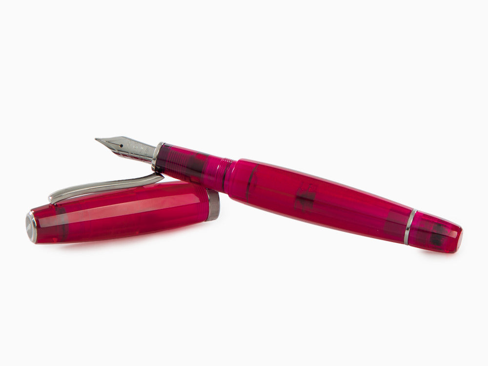 Scribo Feel Ombre Magenta Fountain Pen, 18K, Limited Ed, FEEFP27RT1803