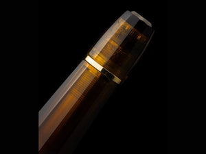 Scribo Feel Ambra Fountain Pen, 18k Gold, Limited Edition, FEEFP38YG1803