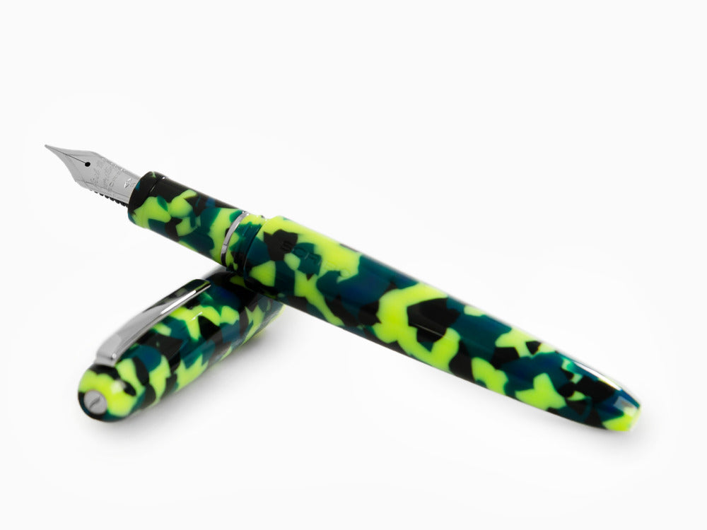 Scribo Piuma Popart Fountain Pen, 18K, Limited Edition, PIUFP18PL1803