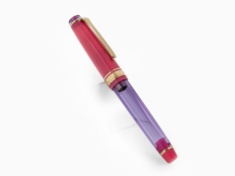 Sailor PG Slim Manyo II Rabbit Ear Iris Fountain Pen, 10-2559-350