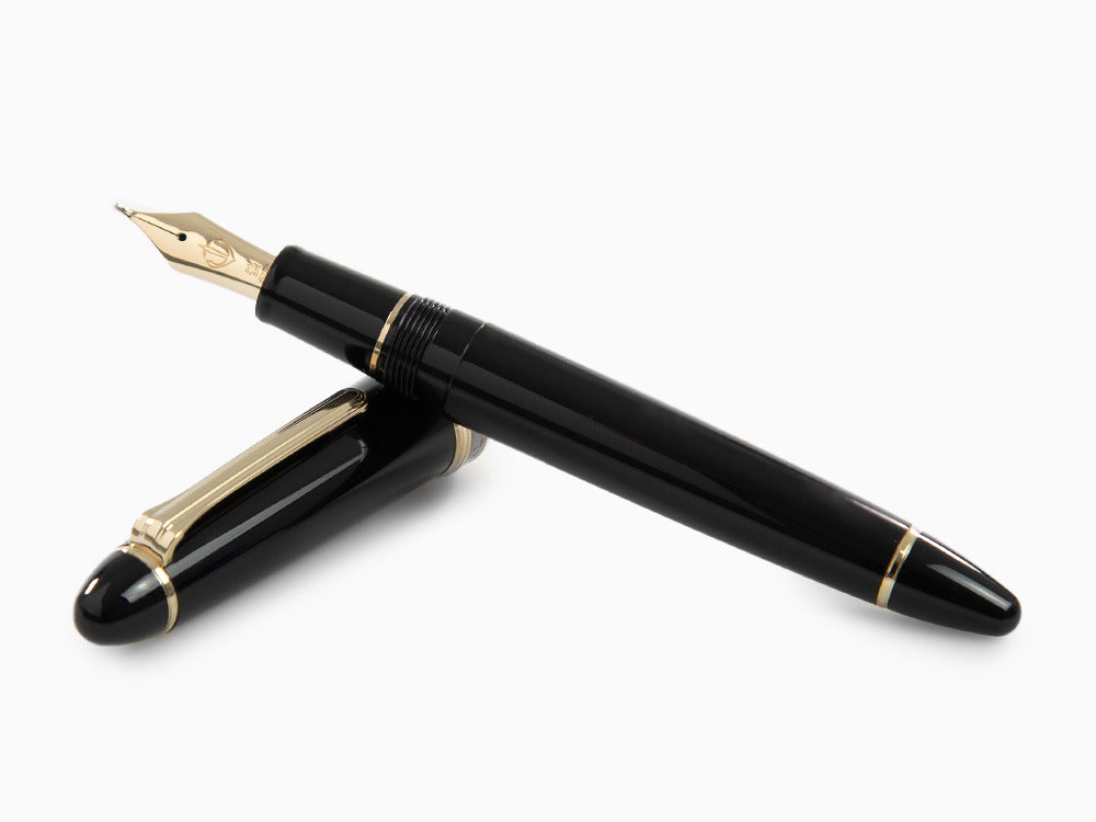 Sailor Special Nib Naginata Fude De Mannen Fountain Pen, 21K Gold