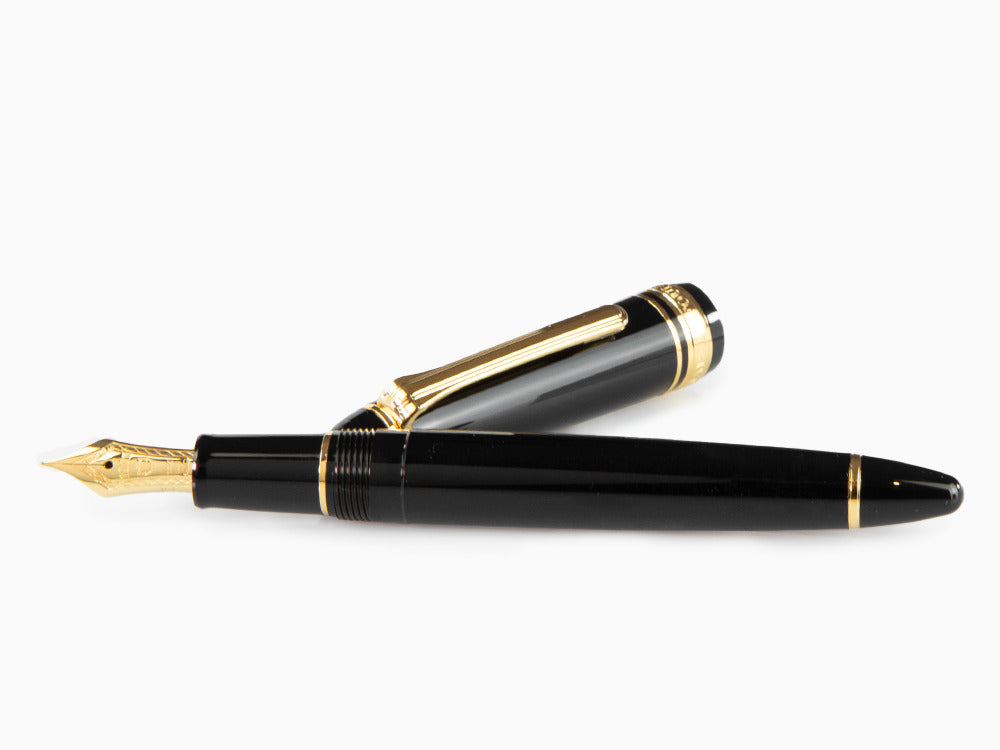 Sailor 1911 Standard Series Fountain Pen, Black, Gold trim, 11-1219-420