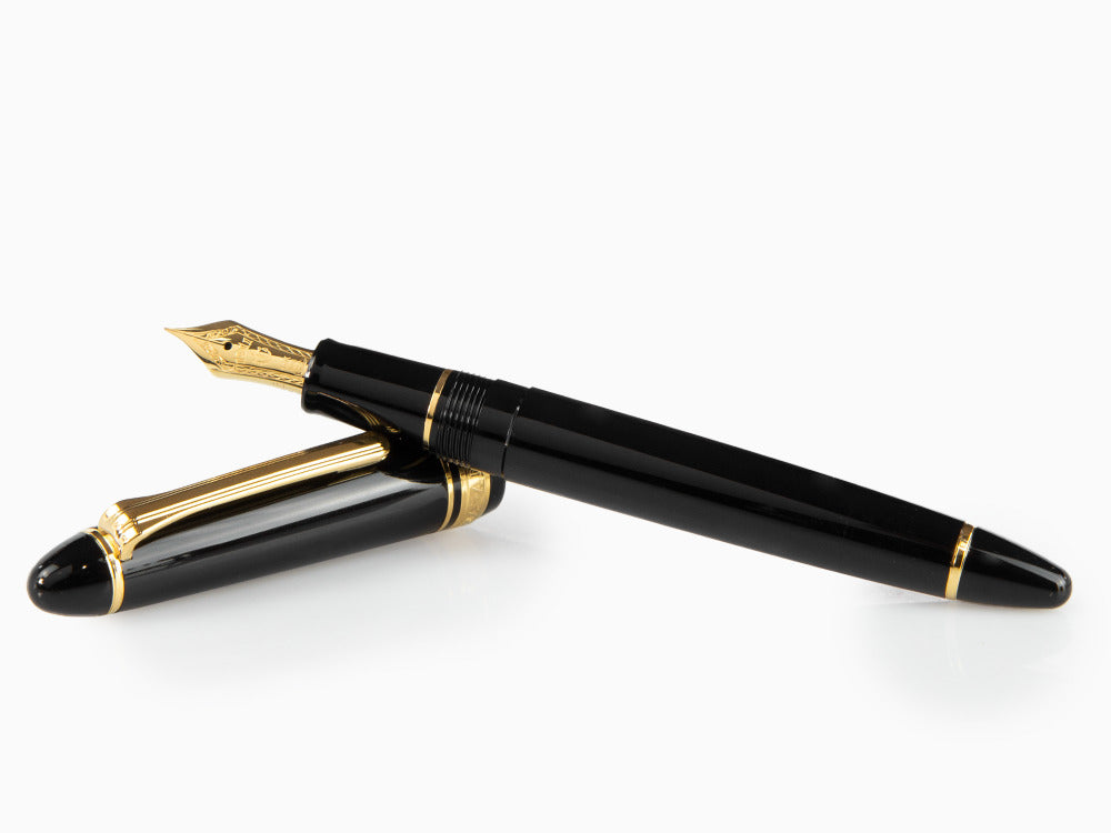 Sailor 1911 Standard Series Fountain Pen, Black, Gold trim, 11-1219-420