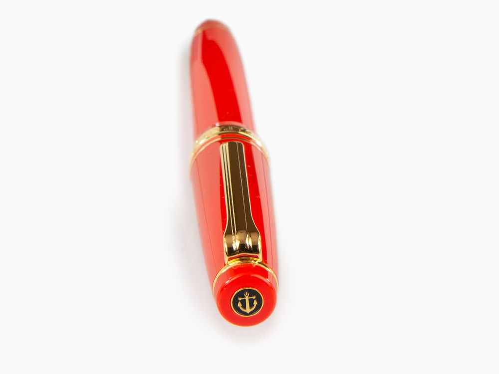 Sailor Professional Gear Slim Gold Fountain Pen, Red, 11-1221-430