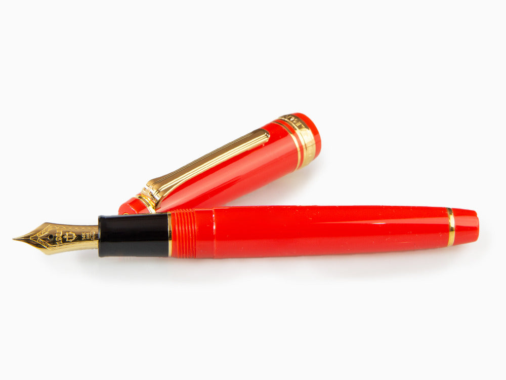 Sailor Professional Gear Slim Gold Fountain Pen, Red, 11-1221-430