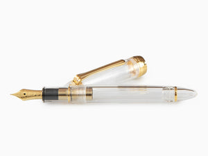 Sailor 1911 Standard Series Fountain Pen, Resin, Demonstrator, Gold trim