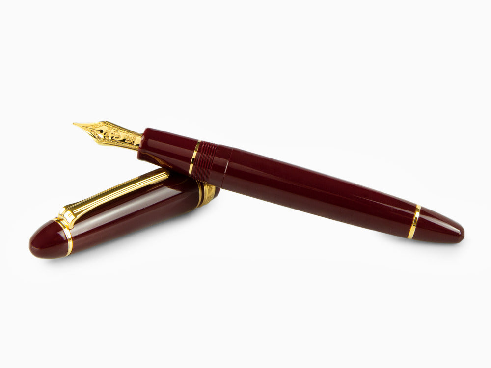 Sailor 1911 Large Gold Series Fountain Pen, Resin, Maroon, 11-2021-432