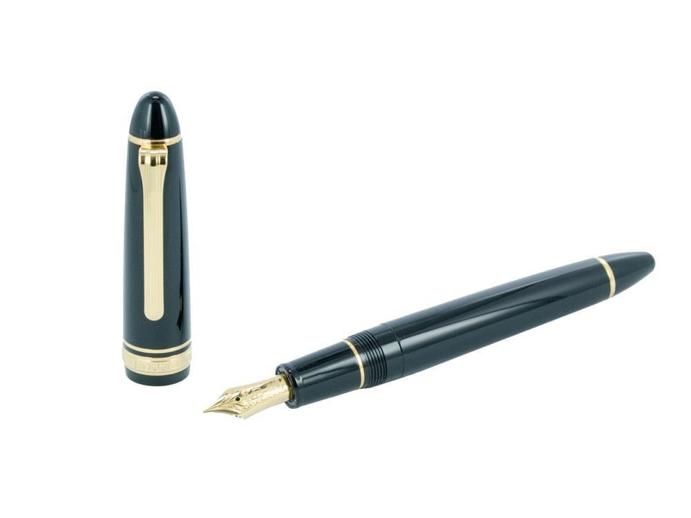 Sailor 1911 Large Lefty Series Fountain Pen, Gold, Black, 11-2023-420