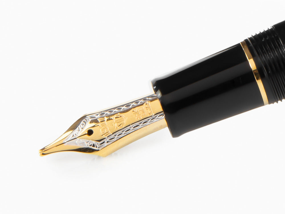 Sailor Professional Gear Gold 24k Fountain Pen, Black, 11-2036-420