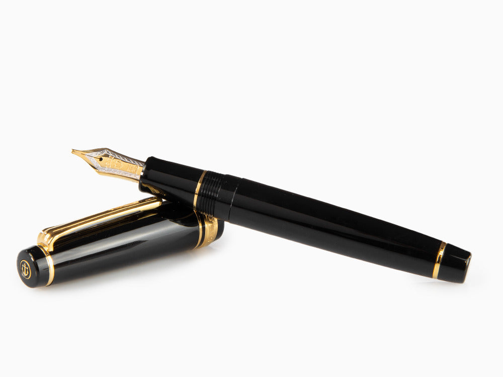 Sailor Professional Gear Gold 24k Fountain Pen, Black, 11-2036-420