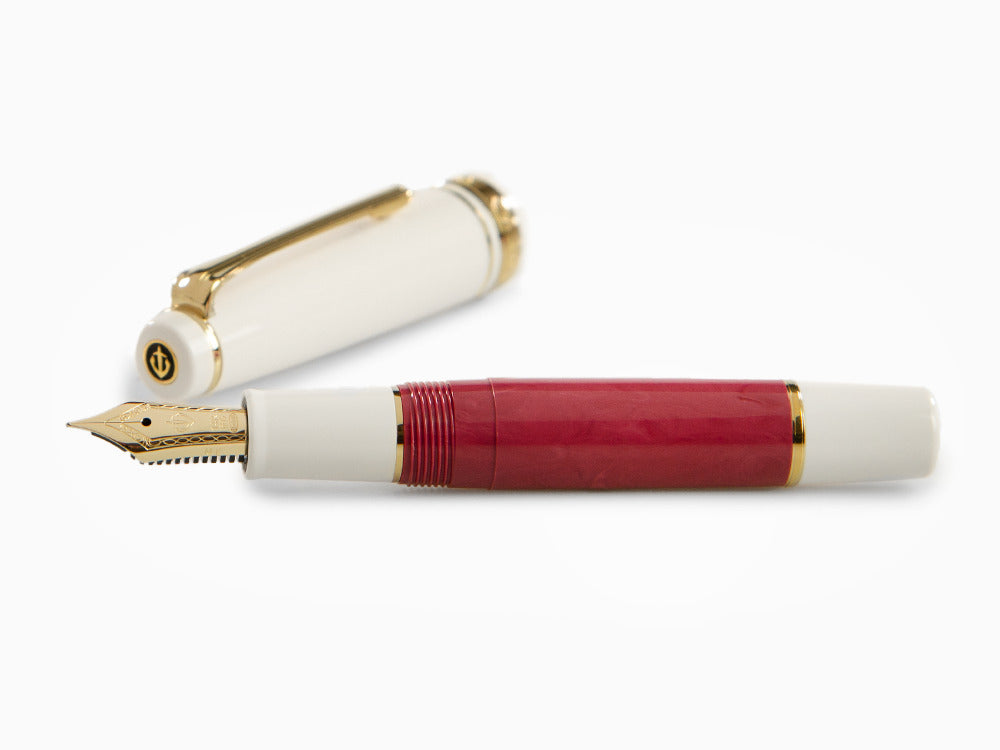 Sailor PG Slim Mini Rencontre Fountain Pen, Bordeaux Fonce, 11-2230-330