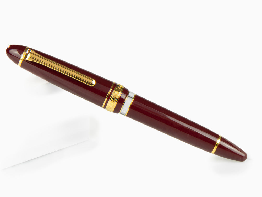 Sailor 1911 Series Realo Fountain Pen, Resin, Maroon, Gold, 11-3924-432