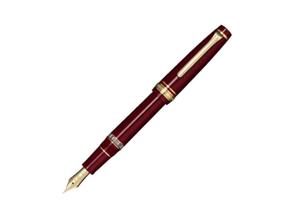 Sailor Professional Gear Realo Fountain Pen, Maroon, Gold, 11-3926-432