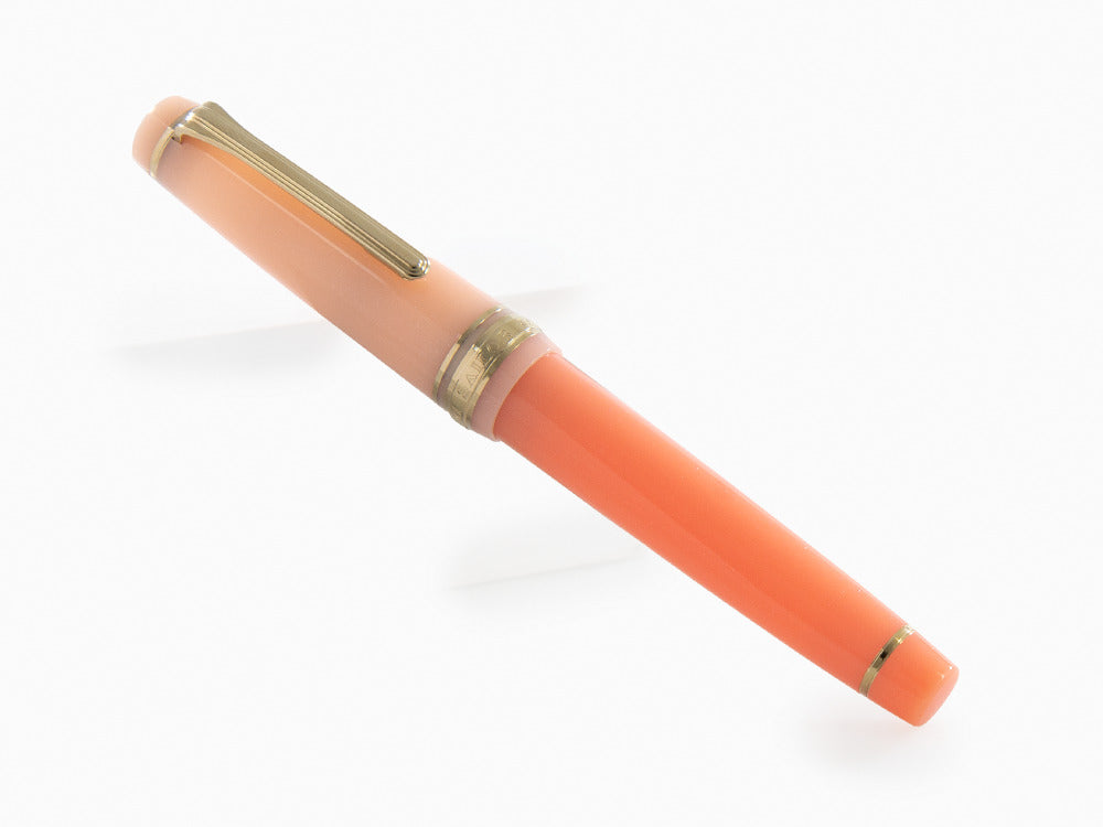 Sailor PG Smoothie Series Cantaloupe Fountain Pen, 21k Gold, 11-4171-473