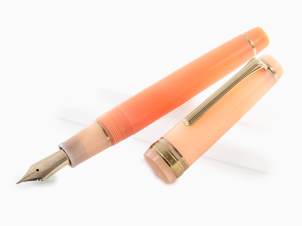 Sailor PG Smoothie Series Cantaloupe Fountain Pen, 21k Gold, 11-4171-473