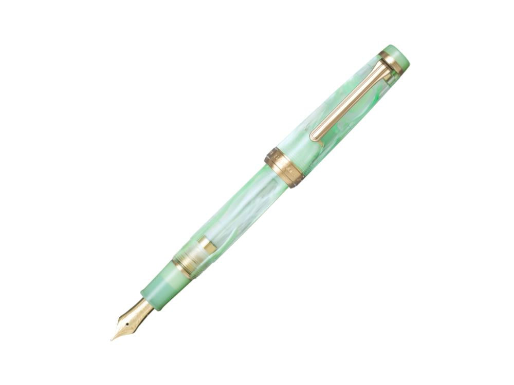 Sailor PG Veilio Pearl Mint Fountain Pen, 21k Gold, 11-5045-467