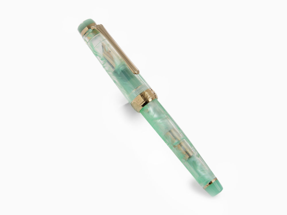 Sailor PG Veilio Pearl Mint Fountain Pen, 21k Gold, 11-5045-467