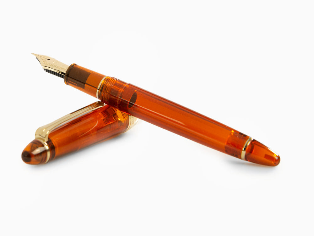 Sailor 1911 Series Jellyfish Fried Egg Fountain Pen, Orange, 11-8746-480