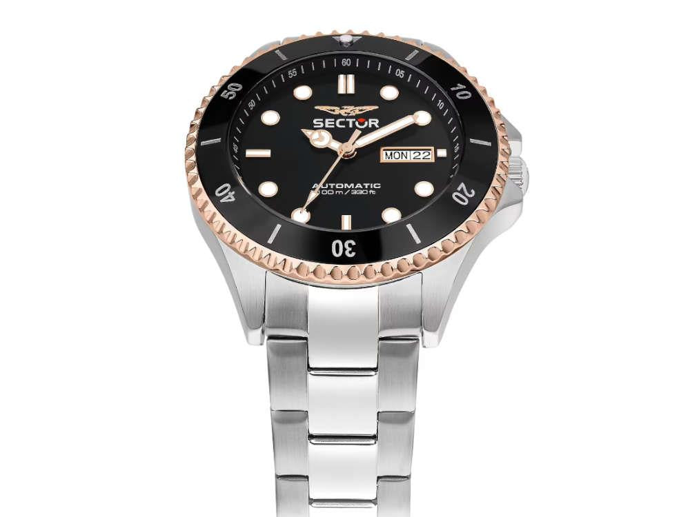 Sector No Limits 230 Automatic Watch, Black, 43 mm, R3223161009