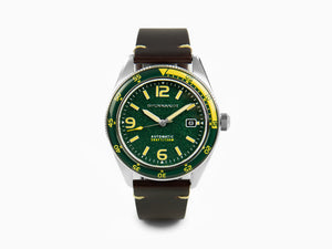 Spinnaker Fleuss Lagoon Green Automatic Watch, Green, 43 mm, 15 atm, SP-5055-0C