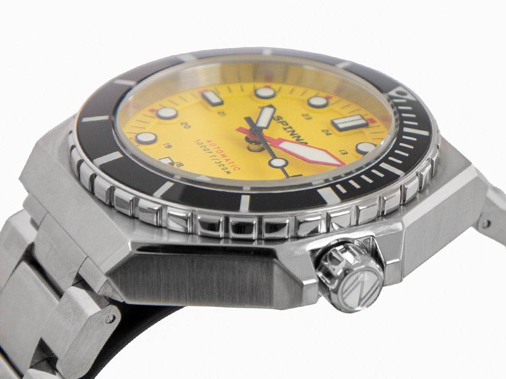 Spinnaker Dumas Automatic Watch, Yellow, 44 mm, 30 atm, SP-5081-II