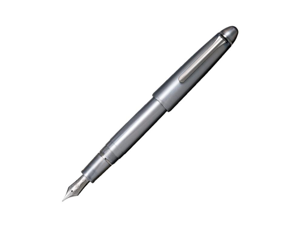 Sailor 1911 Ringless Metallic Simply Gray Fountain Pen, 11-8626-421