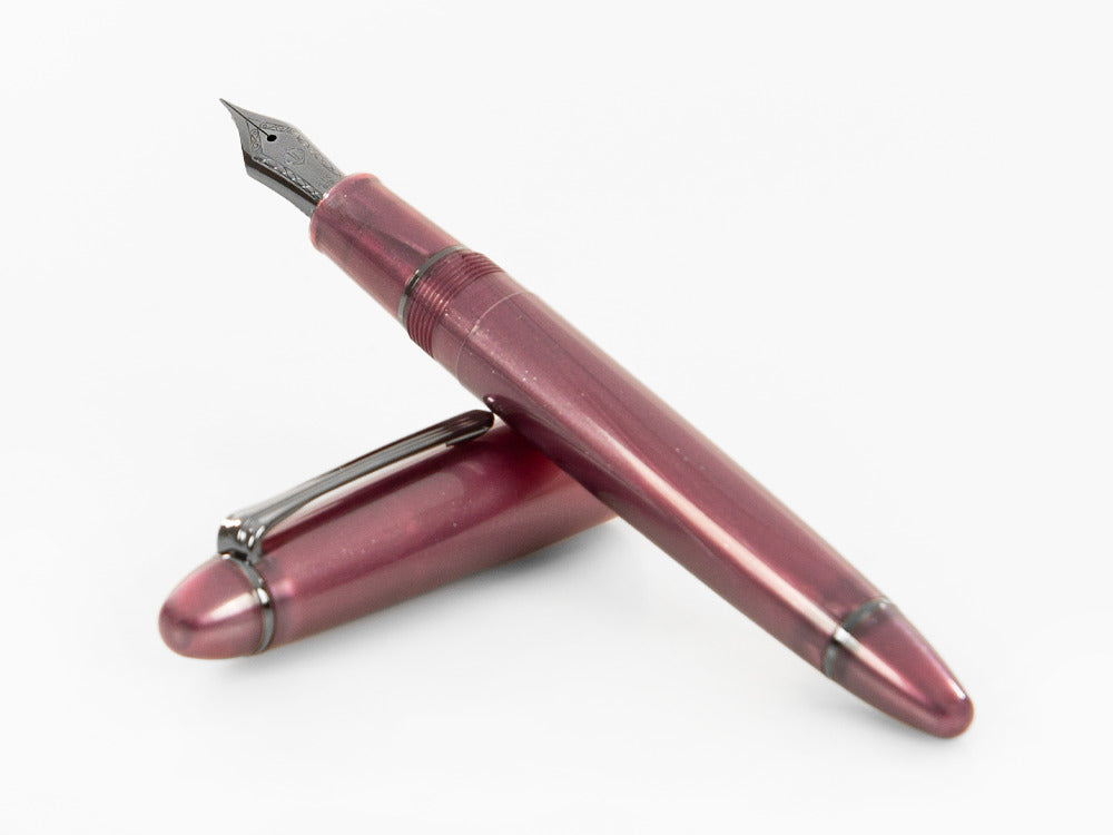 Sailor 1911 Ringless Metallic Simply Red Fountain Pen, 11-8626-430