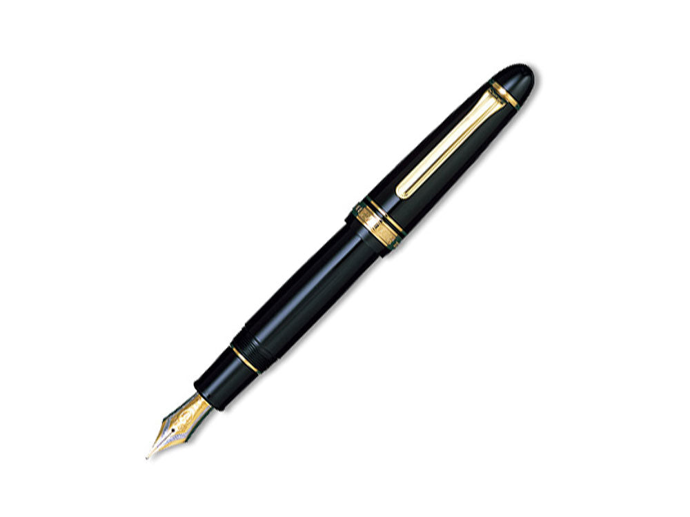 Sailor King of Pens ST Gold Fountain Pen, Black, Resin, 11-6001-420