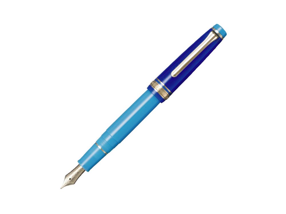 Sailor PG Slim Blue Quasar Fountain Pen, Special edition, 11-8749-440