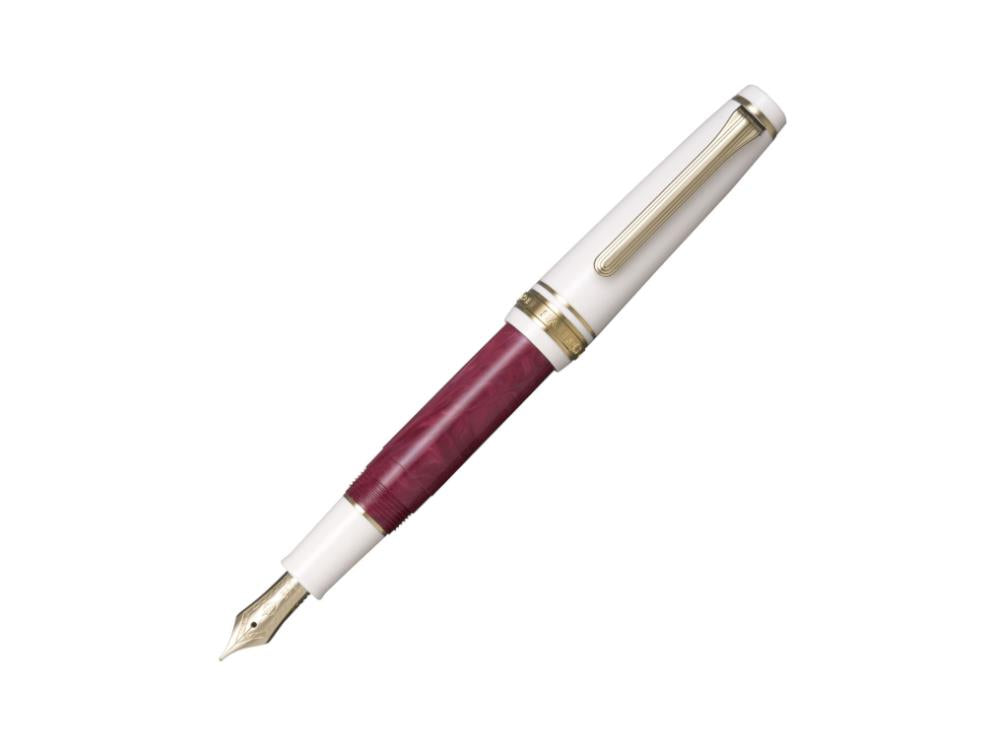 Sailor PG Slim Mini Rencontre Fountain Pen, Bordeaux Fonce, 11-2230-330