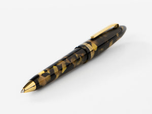 Tibaldi Bononia Black Gold Ballpoint pen, Black, Gold plated, BNN-1082-BP