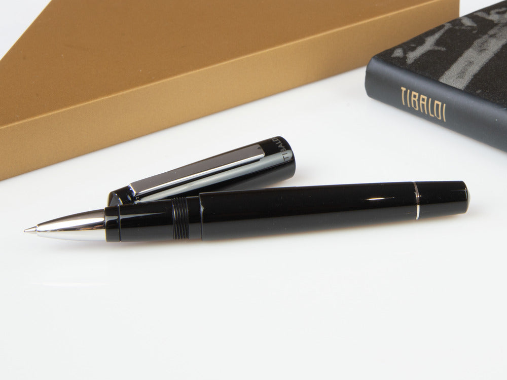 Tibaldi Infrangibile Rich Black Rollerball pen, Resin, INFR-237-RB