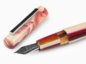 Tibaldi Infrangibile Russet Red Fountain Pen, Resin, Pink, INFR-359-FP