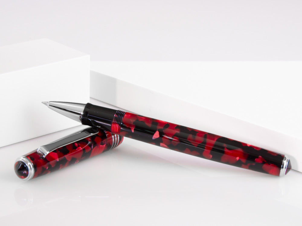 Tibaldi Nº60 Ruby Red Rollerball pen, Resin, Red, Palladium, N60-227-RB