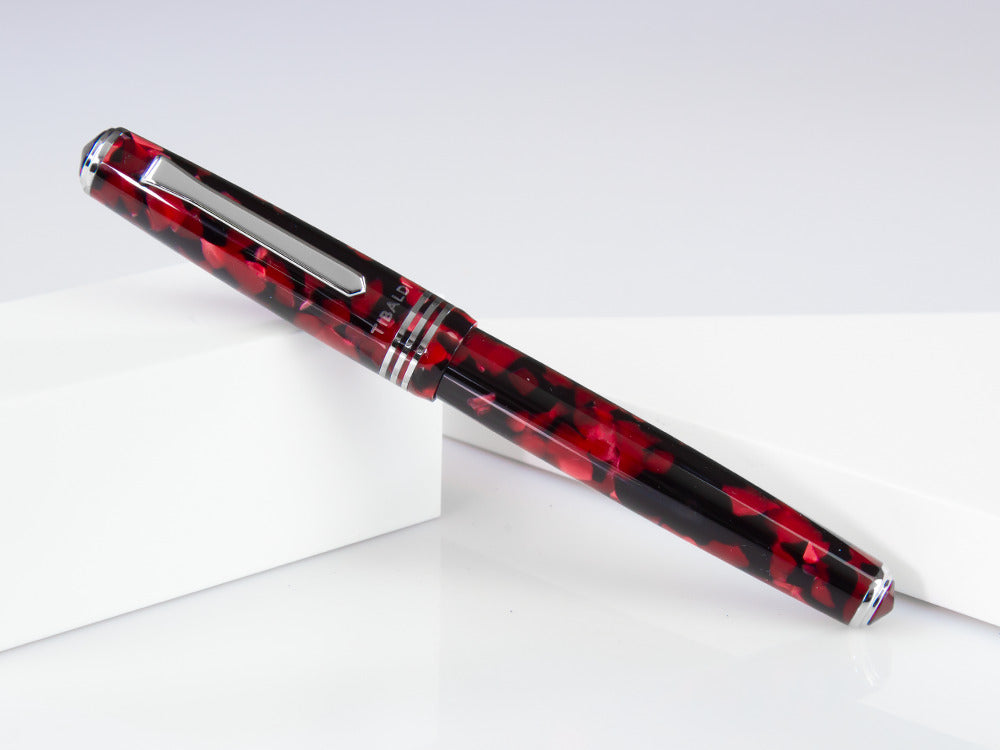 Tibaldi Nº60 Ruby Red Rollerball pen, Resin, Red, Palladium, N60-227-RB